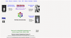 Desktop Screenshot of eseco-speedmaster.com